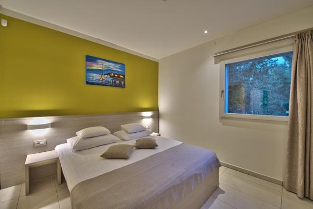 Hotel Iris, Crvena Luka, Biograd na Moru, Dalmácie, Chorvatsko,