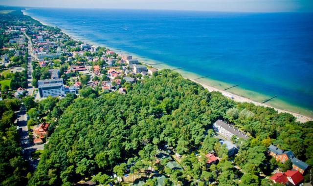 Lázeňský hotel Borgata, Ustronie Morskie, Baltské moře, Polsko: