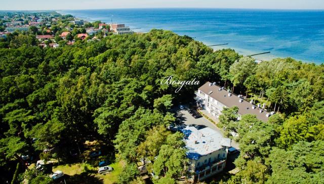Lázeňský hotel Borgata, Ustronie Morskie, Baltské moře, Polsko: