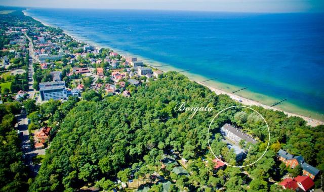 Lázeňský hotel Borgata, Ustronie Morskie, Baltské moře, Polsko: