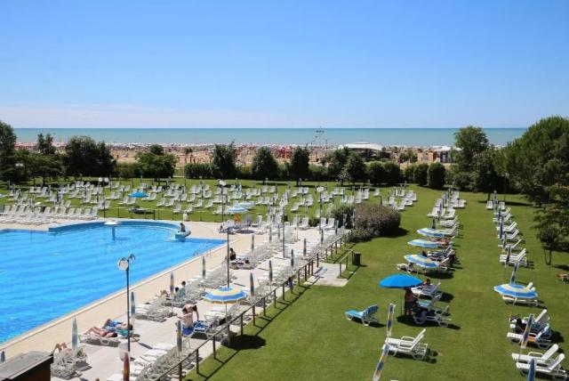 Villaggio Turistico Internazionale, Bibione, Itálie, CK 