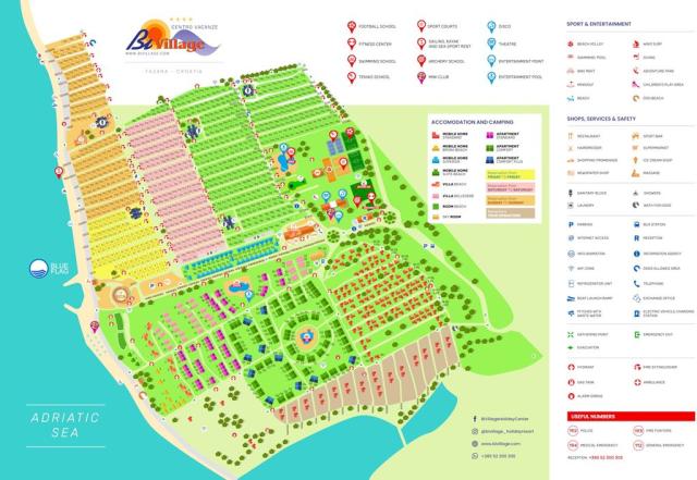 Camping Bi Village, Fazana, Istrie, Chorvatsko, Dovolená s CK 