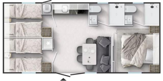 Mobilní dům Lodge Prestige Laguna (34 m2), CK 