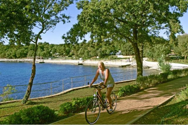 Camping Bijela Uvala, Zelena laguna, Poreč, Istrie, Chorvatsko,