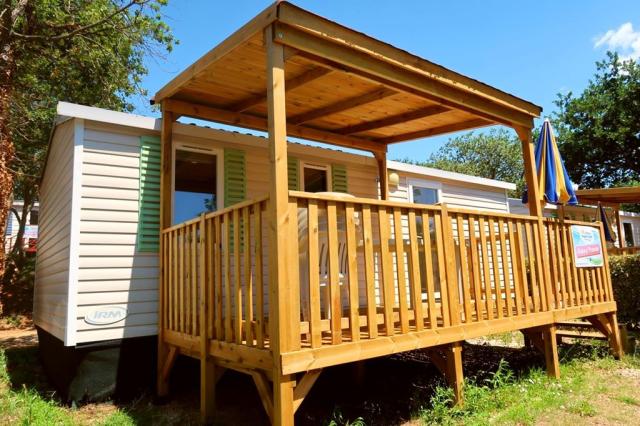 Camping Bijela Uvala, Zelena laguna, Poreč, Istrie, Chorvatsko,