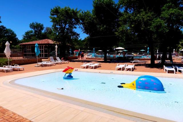 Camping Bijela Uvala, Zelena laguna, Poreč, Istrie, Chorvatsko,