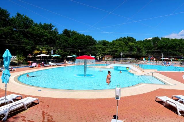 Camping Bijela Uvala, Zelena laguna, Poreč, Istrie, Chorvatsko,