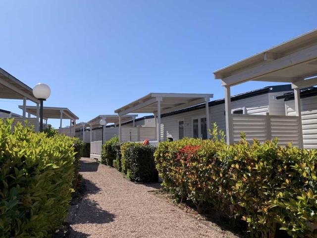 Mobilní dům TUCANO LUX (24 m2), Family Camping Serenella, CK 