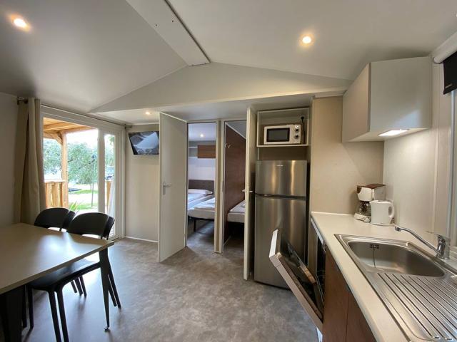 Mobilní dům Gabbiano 6+1 (29m2), Family Camping Serenella, CK 