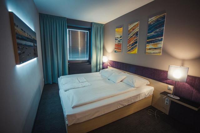 2lůžkový pokoj, Apartmánový hotel Onyx Luxury, Sárvár, Maďarsko