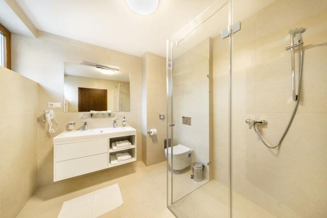 apartmán koupelna