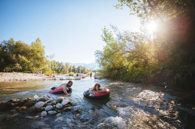 Camping Menina. Savinjska Dolina, Slovinské hory, Severní Slovi