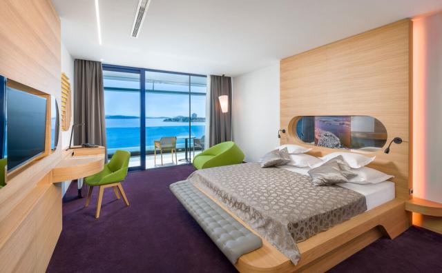 2lůžkový pokoj Deluxe s výhledem na moře, Hotel Olympia Sky, CK
