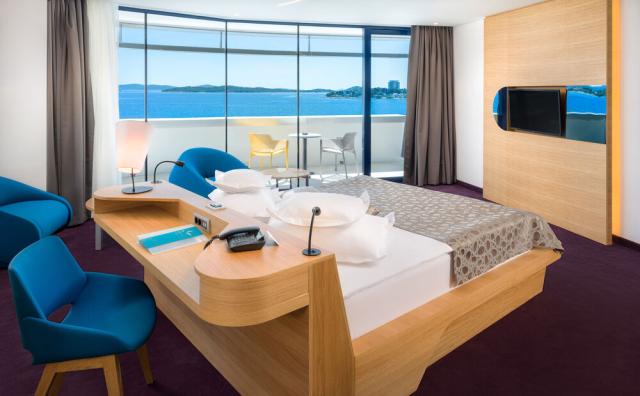 2lůžkový pokoj Deluxe s výhledem na moře, Hotel Olympia Sky, CK