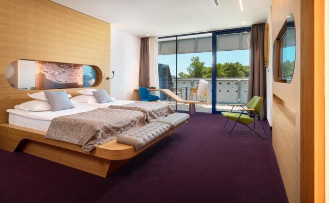 2lůžkový pokoj Superior s výhledem do parku, Hotel Olympia Sky,