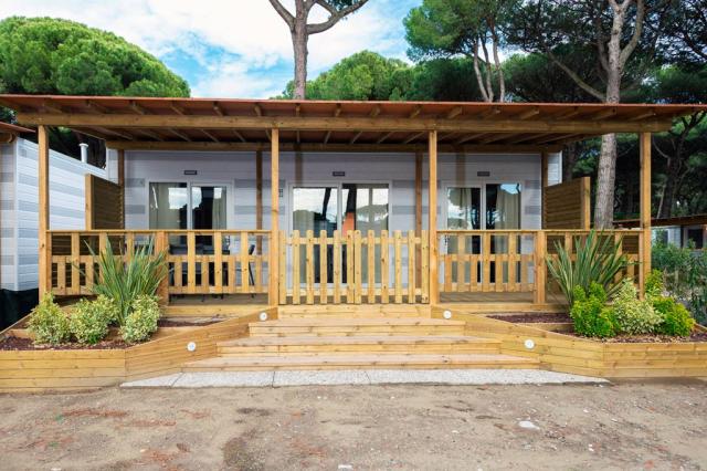 Mobilní dům Ambra (34 m2) 4+1? Camping Mare e Pineta, CK 