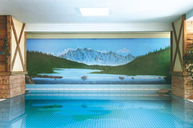 Sport Hotel & Club Il Caminetto, Canazei, Val di Fassa, Itálie,