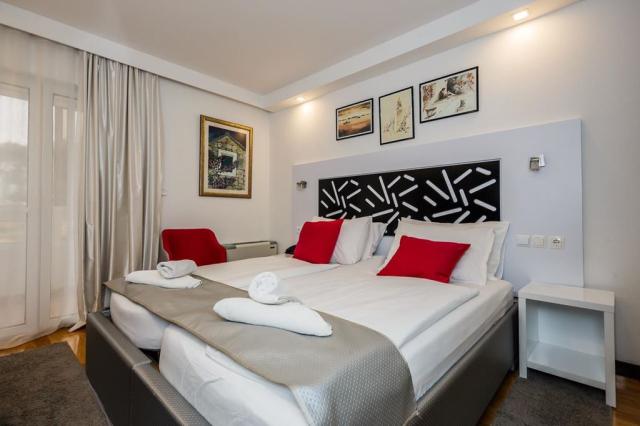 Hotel Sveti Križ, Arbanija, Ostrov Čiovo, Dalmácie, Chorvatsko,