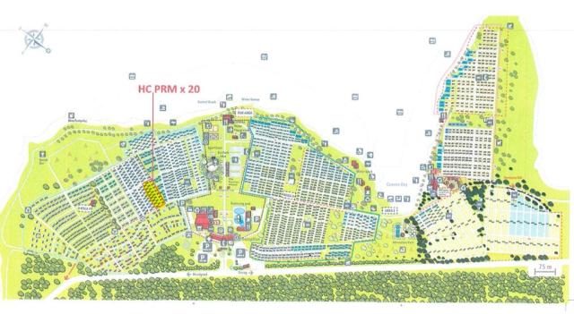 Mapka - Camping Park Umag, Istrie, Chorvatsko, Dovolená s CK 