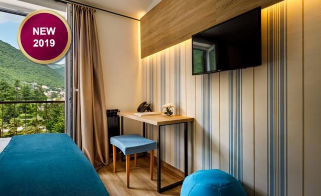 Hotel Mediteran, Moščenicka Draga, Istrie, Chorvatsko, Dovolená