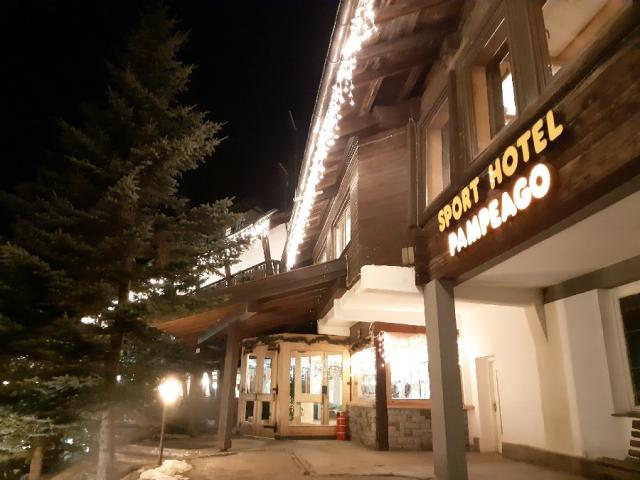 Sport hotel Pampeago, Latemar, Val di Fiemme, Itálie