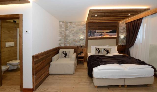 2lůžkový pokoj Superior, Hotel Gardenia, Passo Tonale, Itálie,