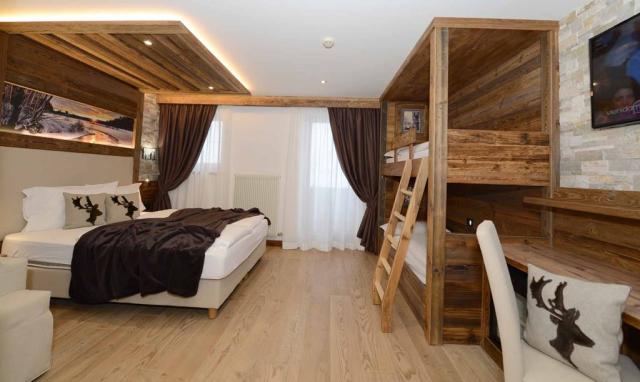 4lůžkový pokoj Comfort Family, Hotel Gardenia, Passo Tonale, It