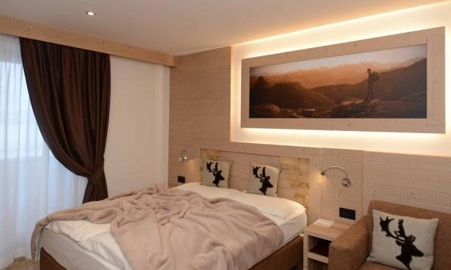 2lůžkový pokoj Superior, Hotel Gardenia, Passo Tonale, Itálie,