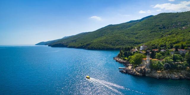 Opatija, Istrie, Chorvatsko, Dovolená s CK 