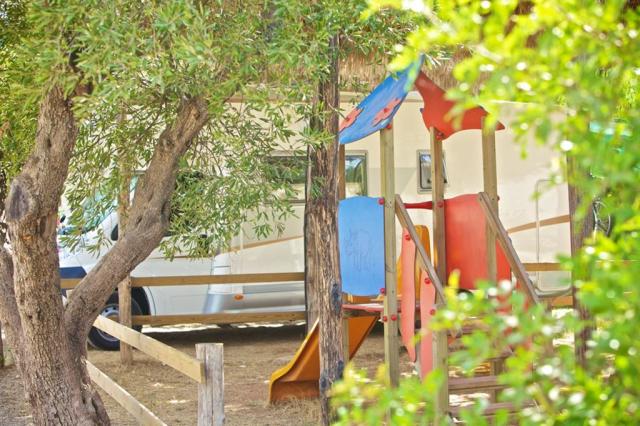 Porto Cesareo Camping, Apulie, Jižní Itálie, CK 