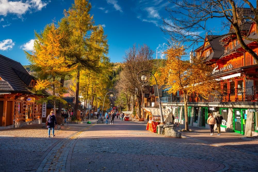 Krupówki, Zakopane, Dovolená s CK