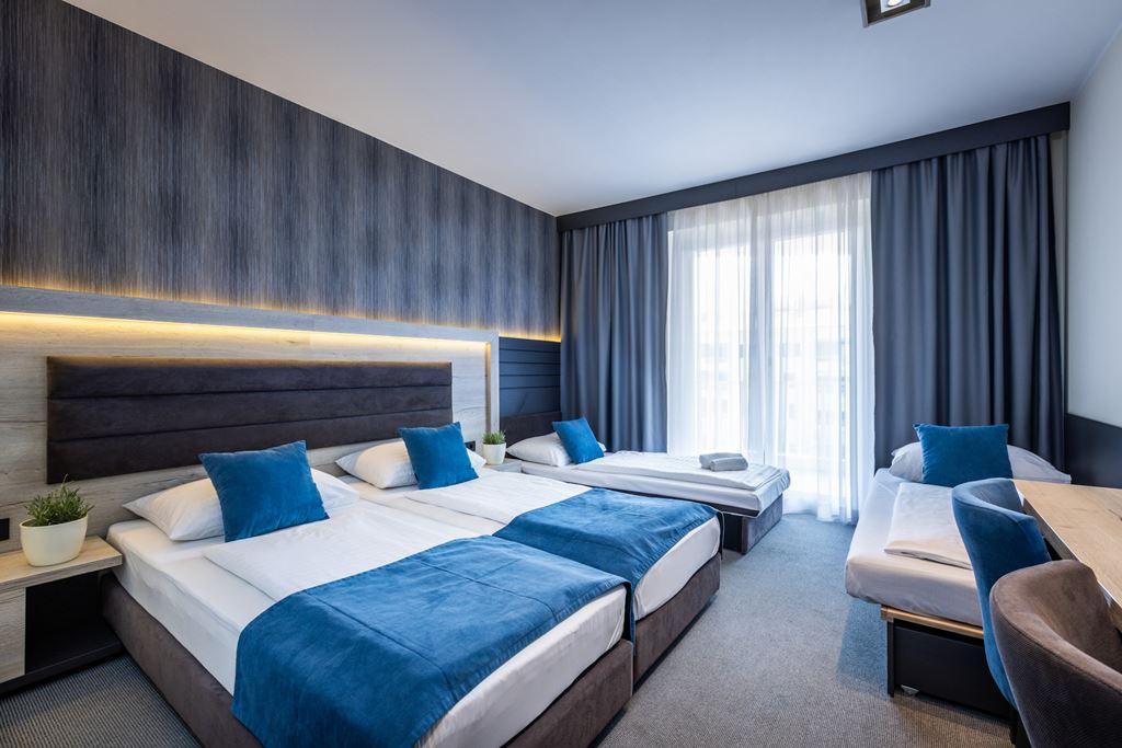 2lůžkový pokoj Superior s přistýlkou v hotelu Haliaetum, San Si