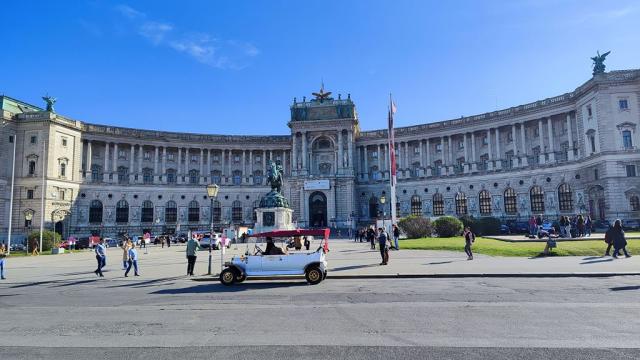Vídeň - zámek Hofburg