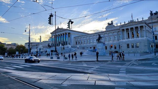 Vídeň - parlament