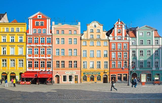 Wroclaw, Krakow
