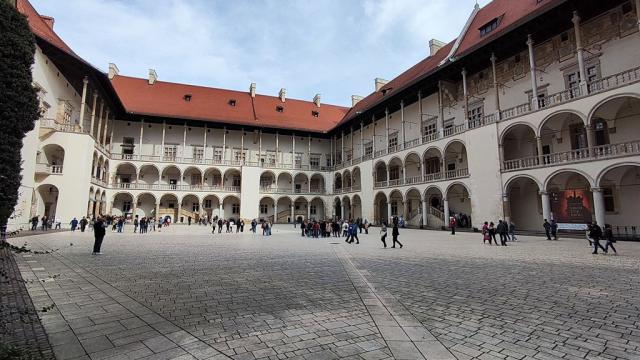 Krakow - hrad Wawel