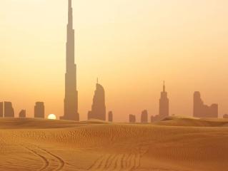 ﻿Výstřední Dubaj a závan pouště