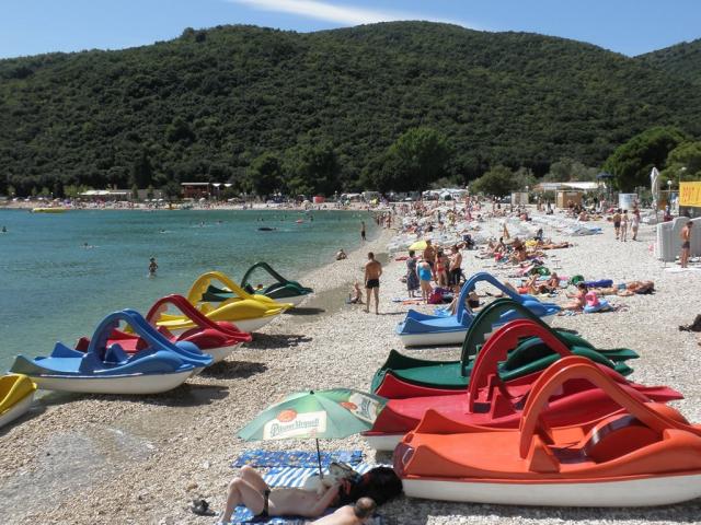 CK Chorvatsko Rabac chatový areál Oliva