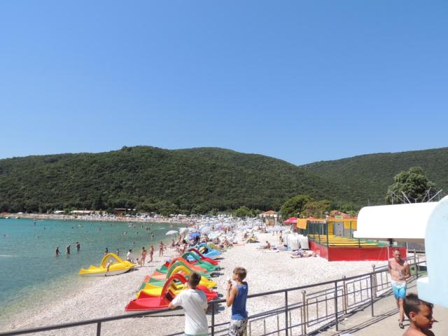 CK Chorvatsko Rabac chatový areál Oliva