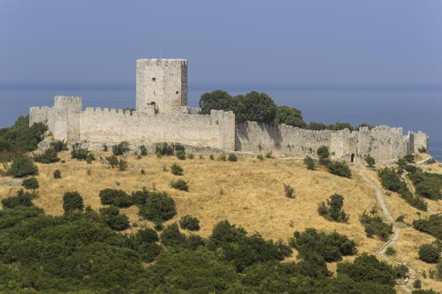 CK Řecko Leptokárie hrad Platamonas, cca 9 km od městečka