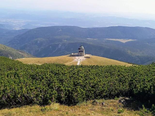 CK  Schneeberg, Rakousko, kaplička Elisabethkirchlein