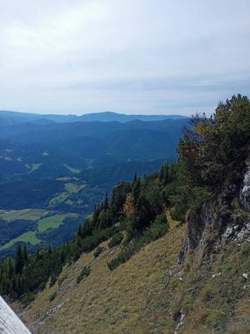 Rakousko, pěší turistika na jeden den v Raxalpe, CK