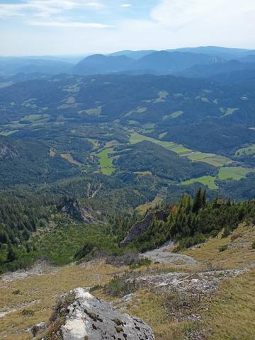 Rakousko, pěší turistika na jeden den v Raxalpe, CK