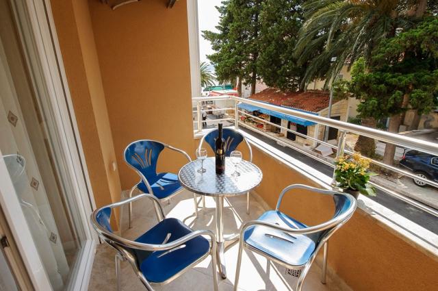CK Gradac Vila Biokovo apartmán 2+2 (č.3) pohled z balkonu