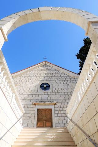 CK Chorvatsko Gradac kostel v Gradacu