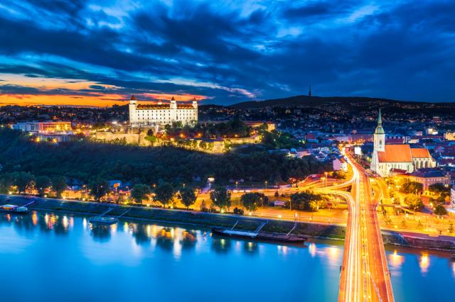 CK, Slovensko, jednodenní výlet, Adventní Bratislava
