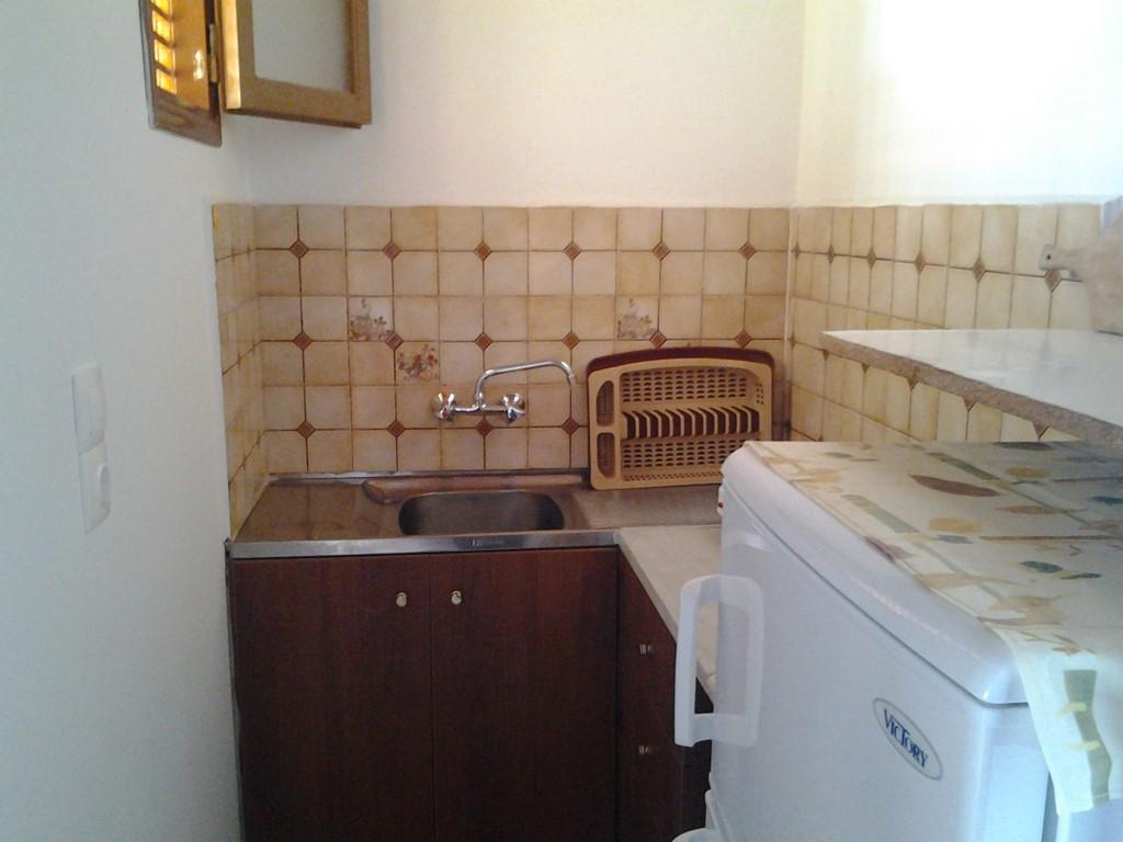 CK, Řecko, Zakynthos, Apartmány Draganikos, kuchyňský kout