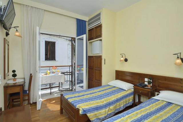 Dvoulůžkový pokoj s oddělenými lůžky, hotel Katia, Afissos, Pel