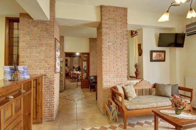 Recepce hotelu Katia, Afissos, Pelion, Řecko, CK