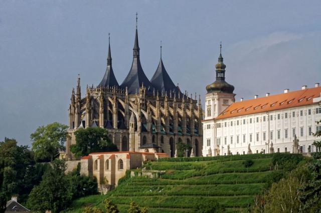 CK, Kutná Hora, chrám svaté Barbory